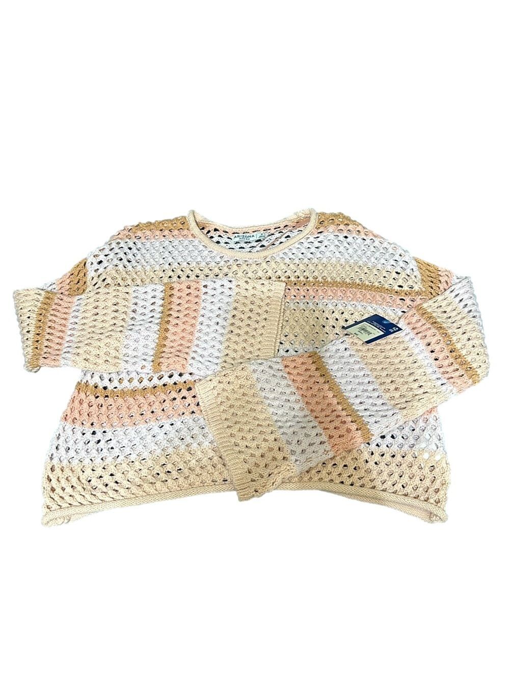 NWT Arizona Jean Co Soft Stripe Women's‎ Top Blouse Size Small. Women's Fashion